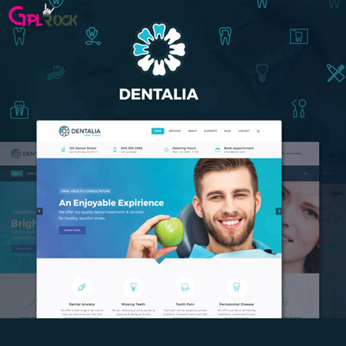 Dentalia | Dentist & Medical WordPress Theme